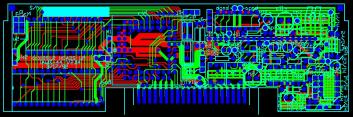 Audio-decompressor CPU board
