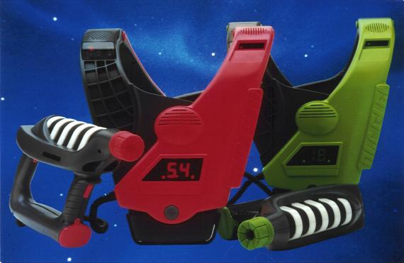 Laser Trek LDD-series vests and guns.